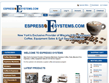 Tablet Screenshot of espressosystems.com
